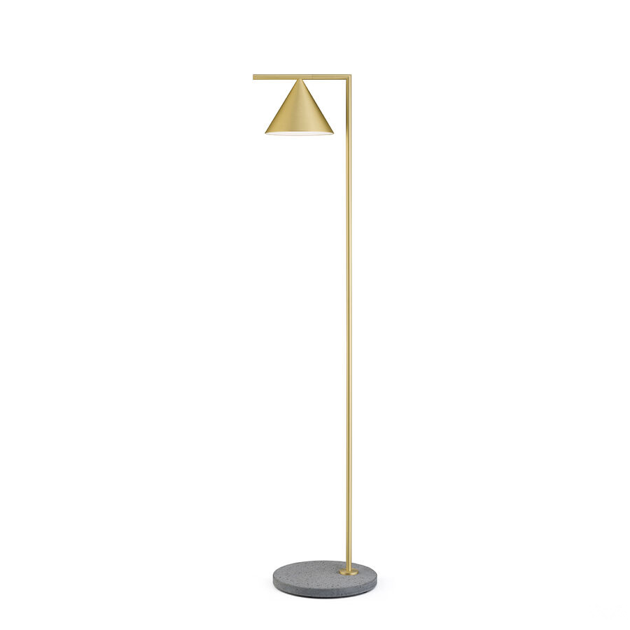 Итальянский светильник Captain Flint Outdoor H 1537 mm Brass Finish/Grey Lava