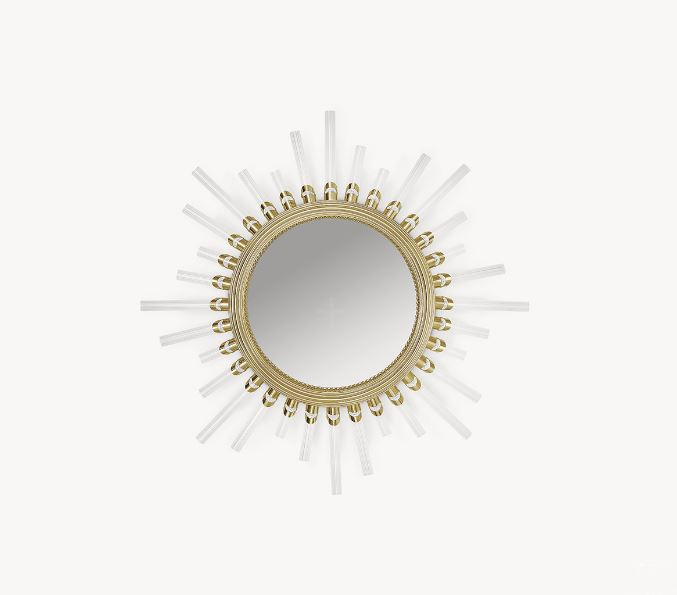 Итальянское настенное зеркало MAJESTIC XL WALL LIGHT MIRROR