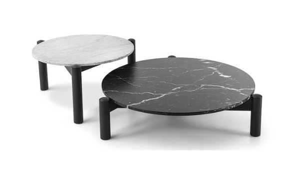 Итальянский журнальный столик Cassina - Table à plateau interchangeable