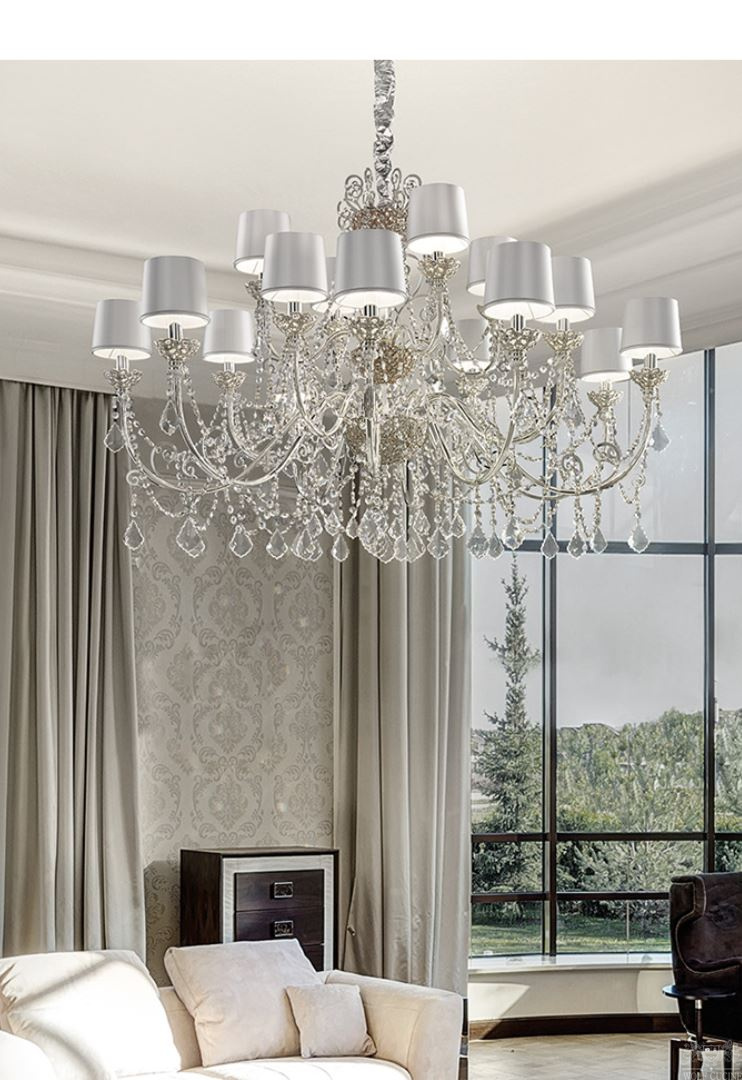 Итальянская люстра IMPERIAL 16+16+4/ 16/ 12 / 8 от Masiero