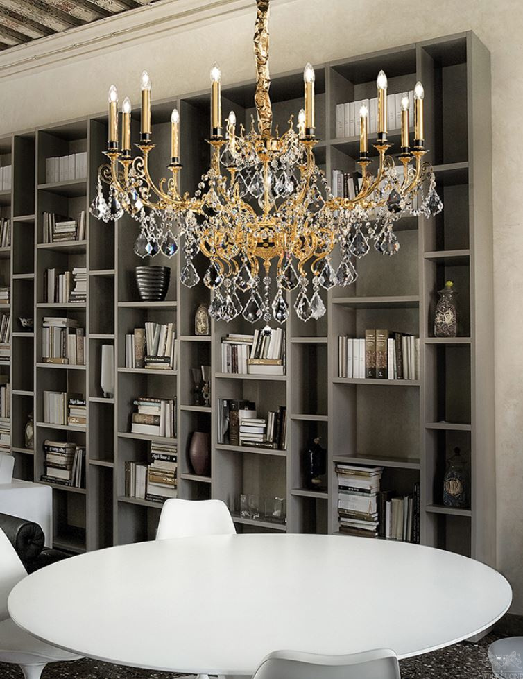 Итальянский светильник Odessa Chandelier от Masiero