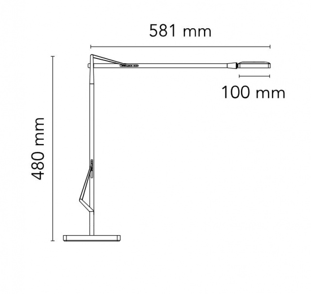 Итальянский светильник от Flos - Kelvin Led Base 1