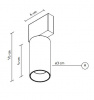 Итальянский светильник KARMAN - TURN IT spotlight AC305BB/NN F36 INDOOR Итальянский светильник KARMAN - TURN IT spotlight AC305BB/NN F36 INDOOR