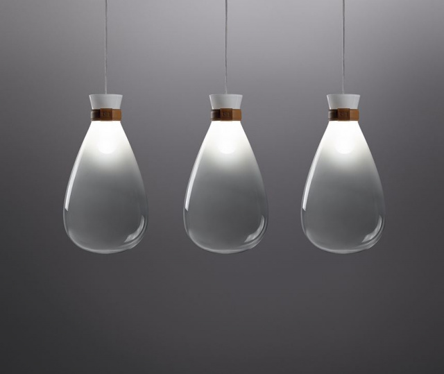 Итальянский светильник Soffi  Linear pendant lamp