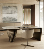 Итальянский письменный стол Eforma - ROTOLO DESK_ceramic top Итальянский письменный стол Eforma - ROTOLO DESK_ceramic top