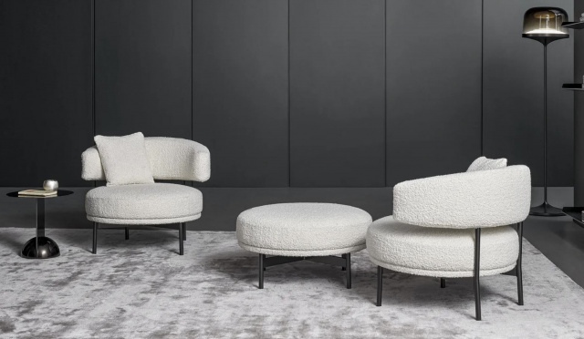 Итальянское кресло Neuilly lounge от Bonaldo