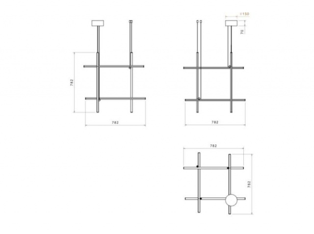 Итальянский светильник от Flos - Coordinates Suspension 3