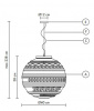 Итальянский светильник KARMAN - BRAILLE pendant SE144 2B INT Итальянский светильник KARMAN - BRAILLE pendant SE144 2B INT