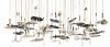 Итальянская люстра RAINFOREST SUSPENSION от Castro Lighting