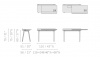 Итальянский письменный стол Iren Freestanding desk от Poltrona Frau