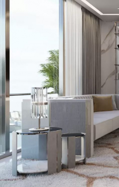 Итальянский журнальный столик ALGERONE BIG SIDE TABLE от  LUXXU