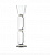 Итальянский светильник от Flos - Noctambule Floor 2 High Cylinder Cone Small Base