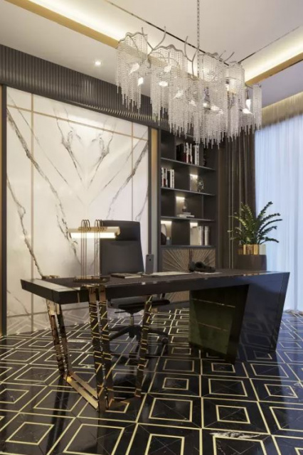 Итальянский письменный стол APOTHEOSIS DESK от  LUXXU