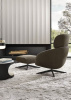 Итальянское кресло Russell BERGÈRE от Minotti