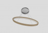 Итальянский светильник Libe Ellipse Suspension от Masiero