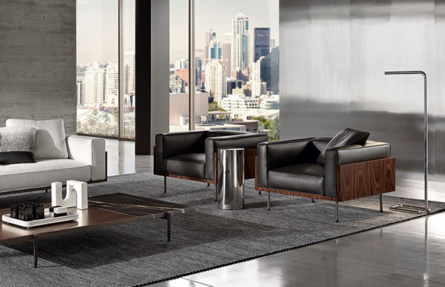 Итальянское кресло Brasilia кресло от Minotti